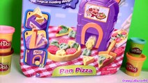 Pizzeria Moon Dough Pan Pizza Playset with Magical Oven Play Doh Plastilina Pizza de Molde