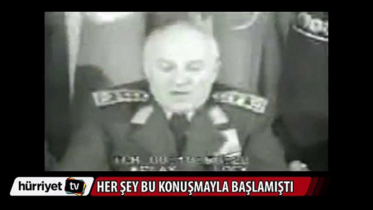 Kenan Evren'in Darbe Konuşması