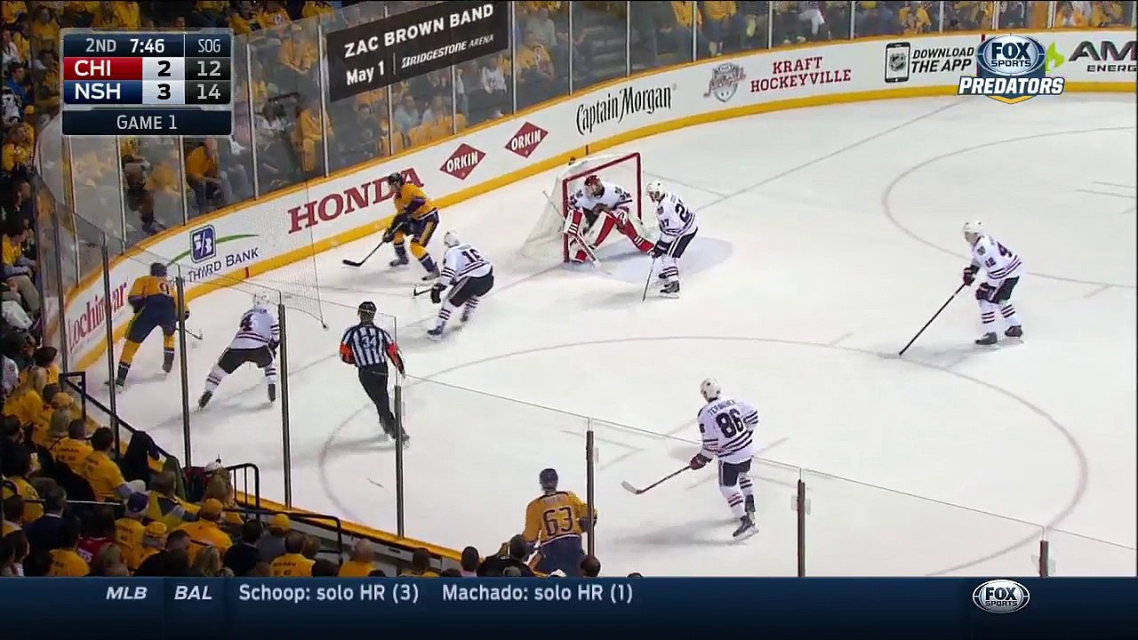 NHL 2014-15 Conference 1-4 Final G1 - Nashville Predators vs Chicago Blackhawks - 2015.04.15 Highlights