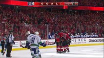NHL 2014-15 Conference 1-4 Final G3 - Calgary Flames vs Vancouver Canucks - 2015.04.19 Highlights