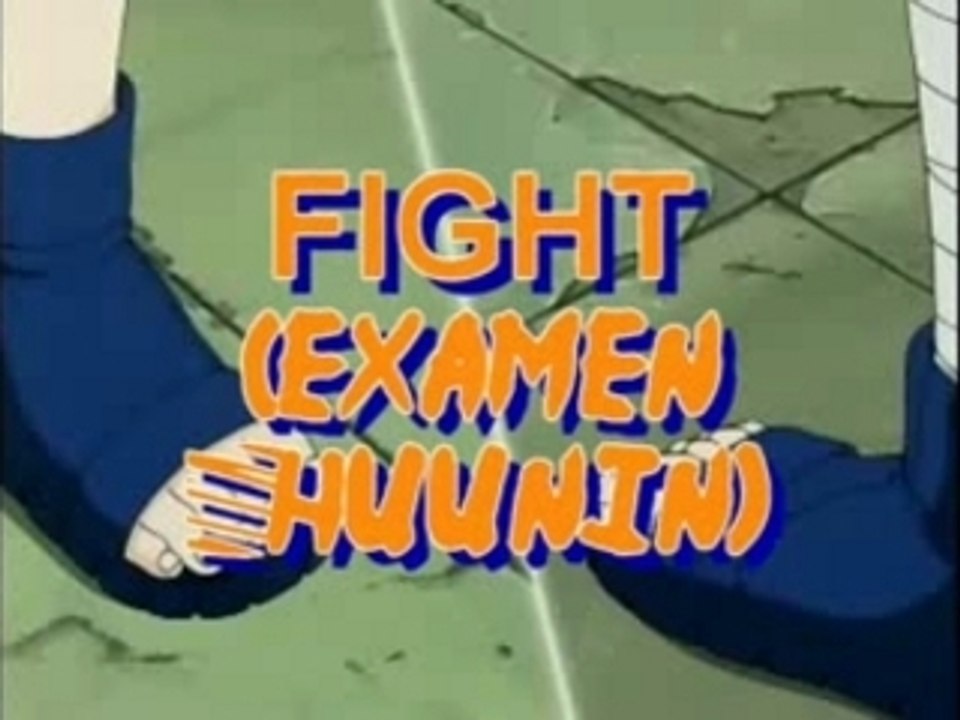 Fight ! (examen chuunin) contre attaque!