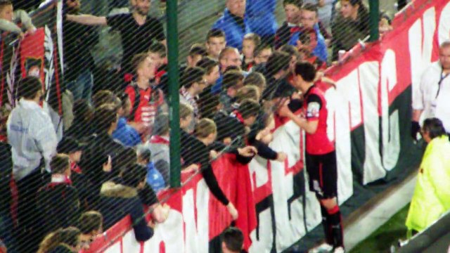 09/05/15 : SRFC-SCB : hommage du kop à Romain Danzé
