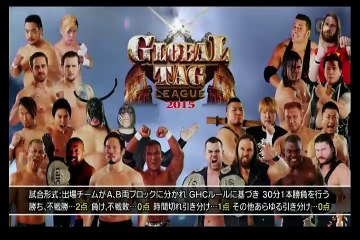 NOAH next (April 2015) (Choukibou-gun) Takeshi Morishima, Kenou, Hajime Ohara & Maybach