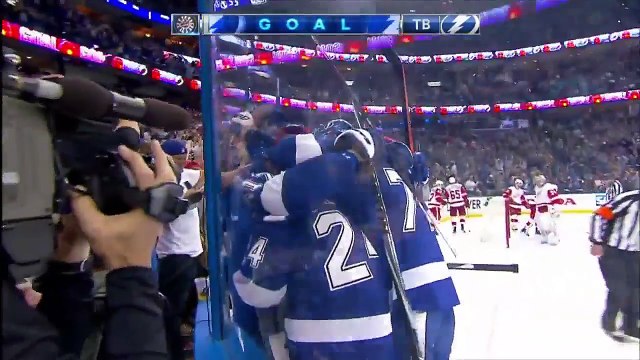 NHL 2014-15 Conference 1-4 Final G2 - Tampa Bay Lightning vs Detroit Red Wing - 2015.04.18 Highlights