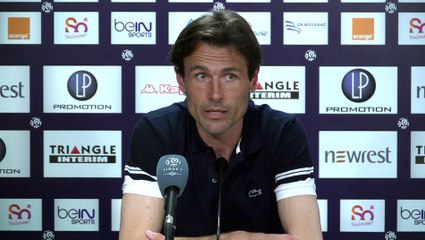 Dominique Arribagé après la succès contre Lille