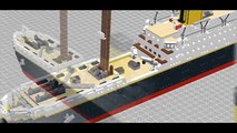 LEGO Titanic (Lego digital designer)