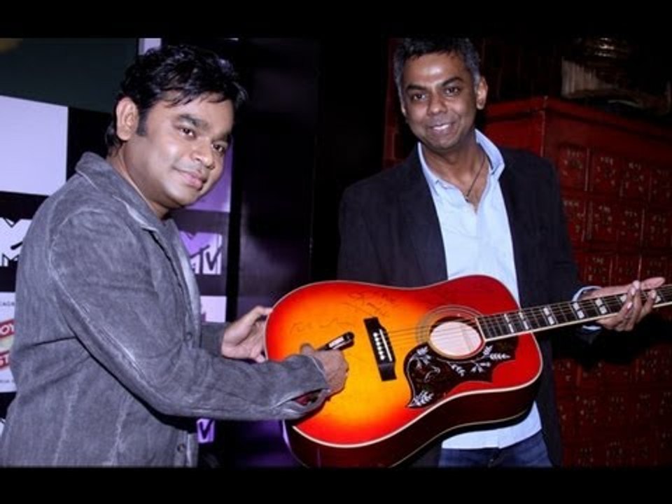 AR Rahman Music Composer and Singer at MTV Unplugged Event