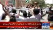 Zulfiqar Mirza, PPP Supporters Outside The Court  Before Zardari Has Tremendous Chtrul , Video Source