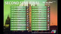 WAO Song Contest / 9th edition / Milan, Italy / Second semi-final