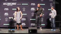 Reebok takes with Michael Chiesa, Jessica Eye, Alistair Overeem