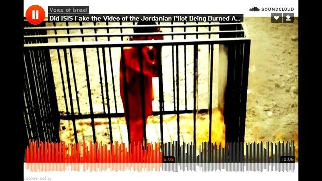 ISIS Faked Jordanian Pilot Burning; Voice of Israel Guest