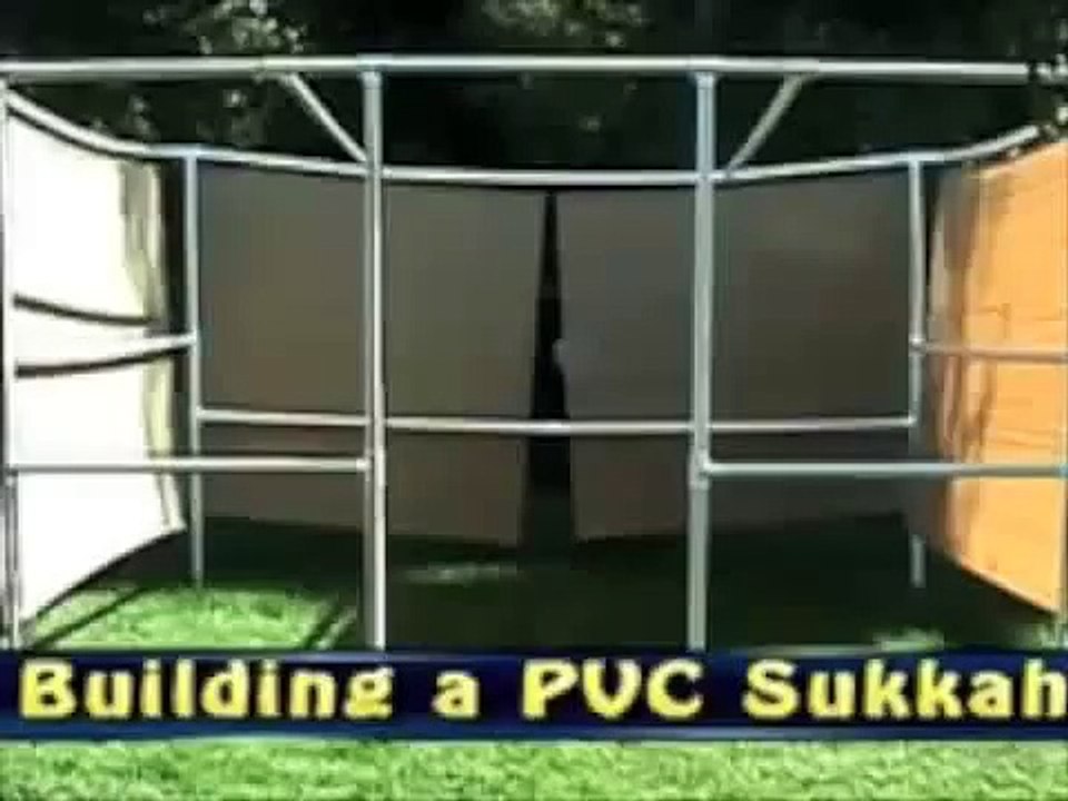 How to build a simple PVC Sukkah