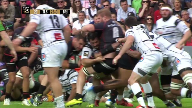 TOP14 - Toulouse-Brive: 67-19 - J24 - Saison 2014/2015