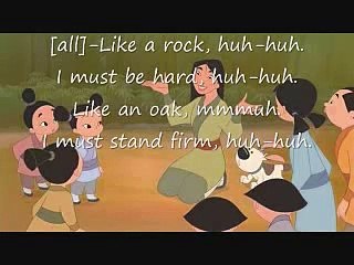 Mulan 2-Lesson number 1 lyrics