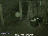 Large Orb that was on caught on video at dddavids Ghost Cams. Paranormal Vlog.