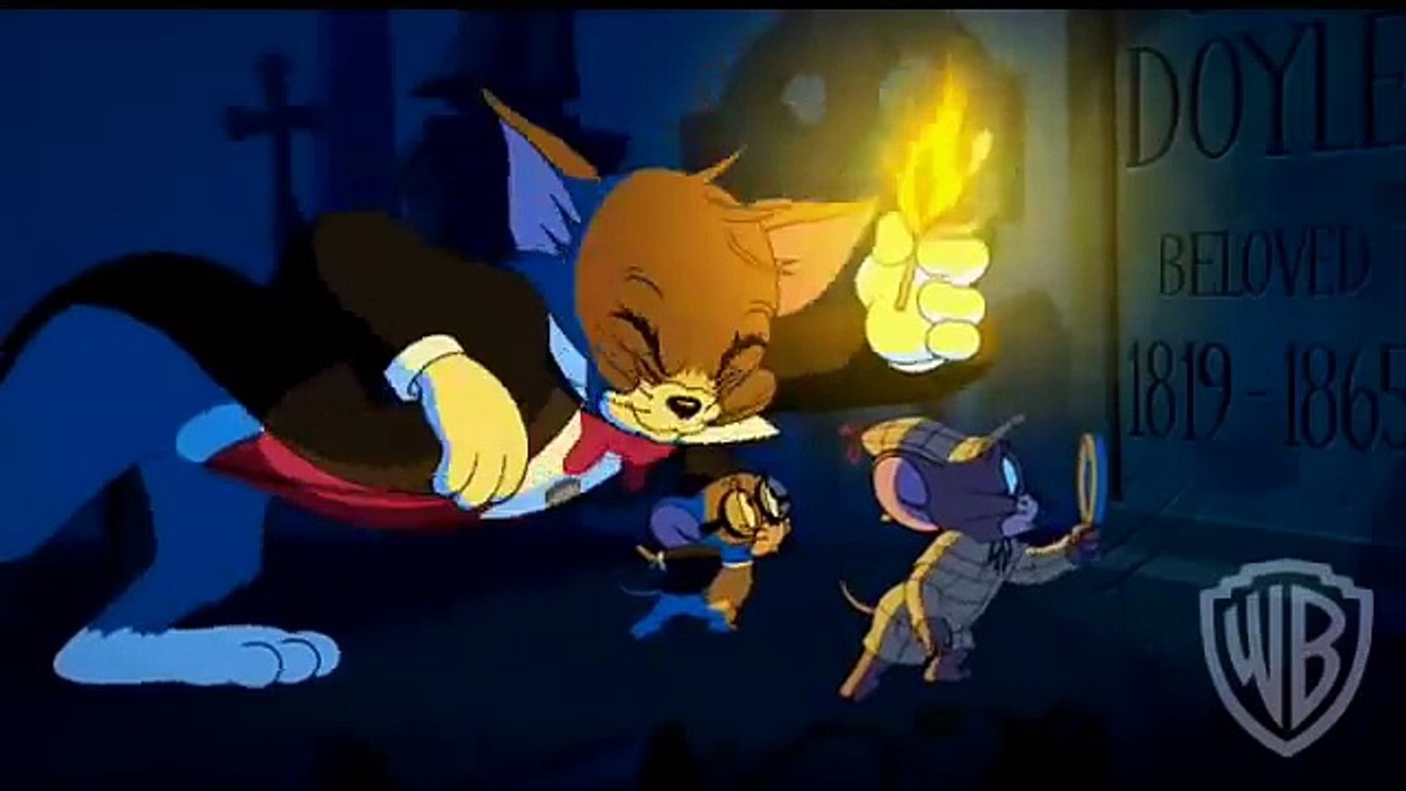 Tom and Jerry Meet Sherlock Holmes -- Graveyard Antics