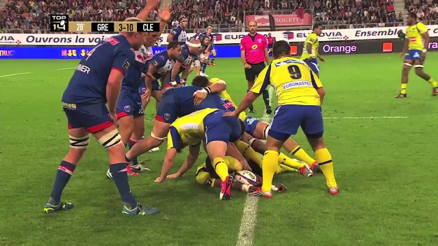 TOP14 - Grenoble-Clermont: 17-37 - J24 - Saison 2014/2015