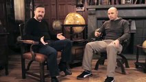 Learn English with Ricky Gervais in Latvian (Mācies angļu valodu kopā ar Ricky Gervais)