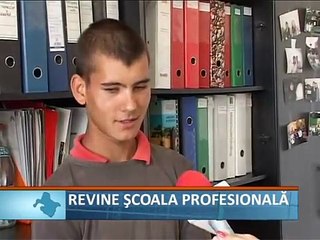 Revine scoala profesionala
