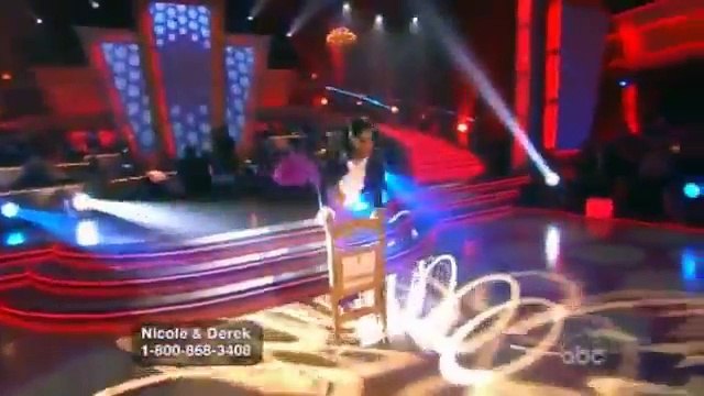 Nicole Scherzinger & Derek Hough - Dancing With The Stars - Cha Cha Cha Week 9