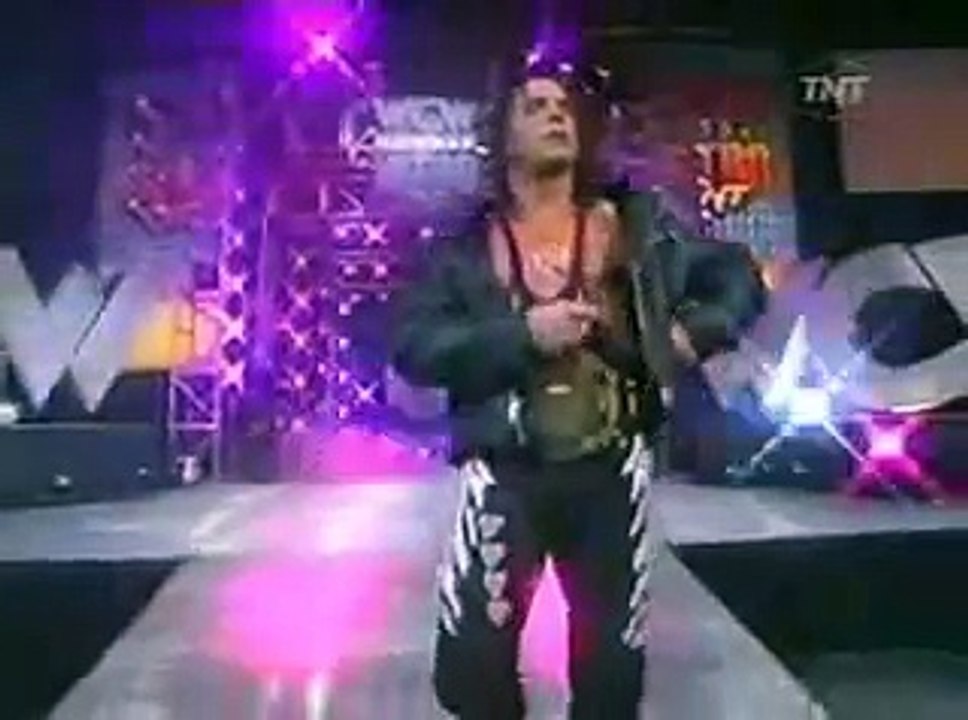 sting and bret hart brawl backstage