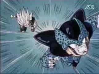 Gohan vs cell junior