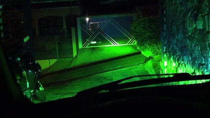 Palio Weekend 1.6 16V - HID Xenon 3000K Farol e Milha - Amarelo Ouro.