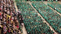 GMU Graduation 2013: Graduates and SAIA Walk Out On Shari Arison