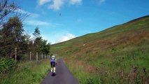 Beautiful Drive Through The Scottish Highlands Of Scotland