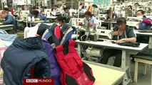 Crean mochilas antibalas para niños