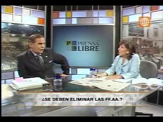 General Roberto Chiabra entrevistado por Rosa Maria Palacios