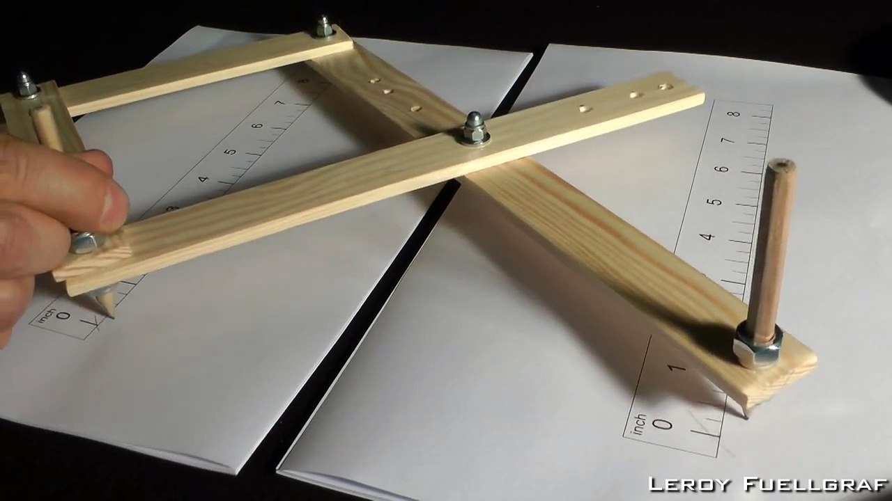 Art as Science - How To Make A Pantograph - Scale Down / Up (Magnification)