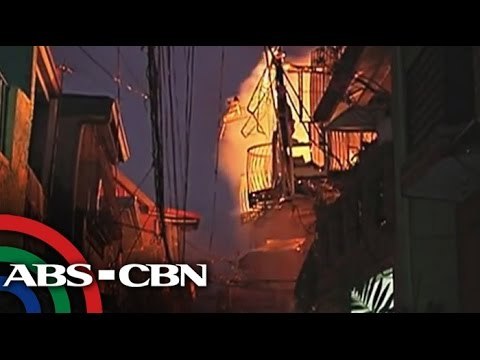 Sanhi ng sunog sa Tondo, posibleng napabayaang kandila