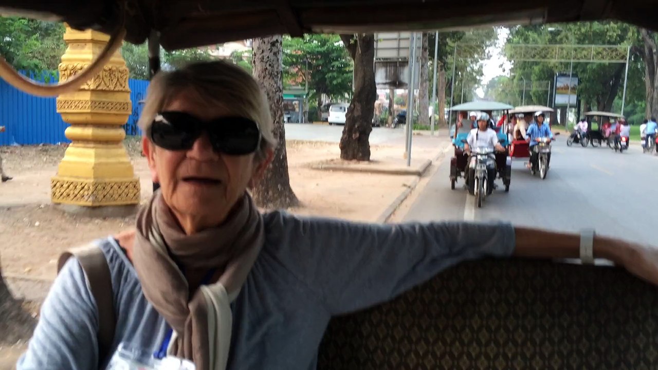 "En route pour les temples d'Angkor !"