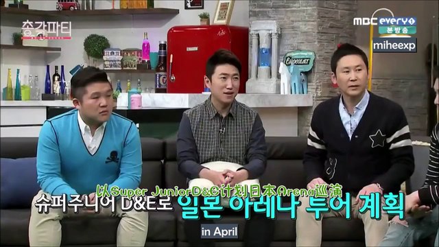 [ENG SUB] 150402 Bachelor Party - Donghae & Eunhyuk always stick together