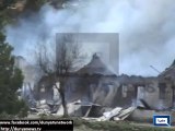 Dunya News - Exclusive footage of Naltar helicopter crash