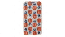Kinston Pineapple Pattern PU Leather Full Body Cover with Stand for Nokia Lumia 520