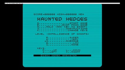 Haunted Hedges (ZX Spectrum) - Until I Die