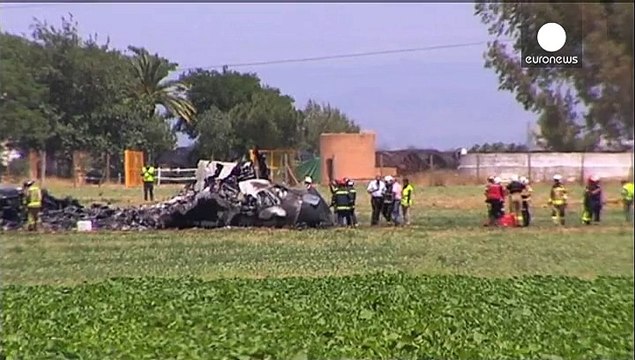 Four killed after Airbus military plane crashes in southern Spain
