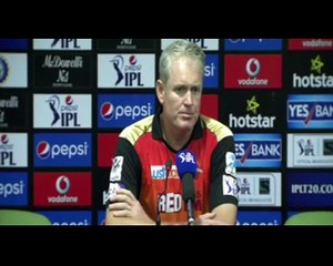 IPL 8 Hyderabad Coach on beating Delhi Daredevils