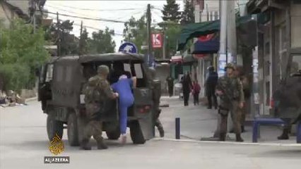 Macedonia policemen killed in battle with armed group
