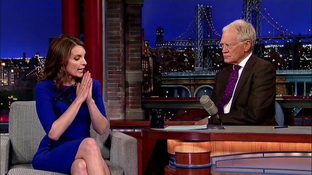 Tina Fey s #LastDressEver - David Letterman