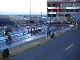 98 cobra vs modified Porsche 951 drag race at Bandimere Speedway