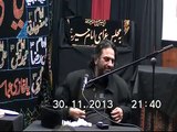 allama nasir abbas multan shaheed at imamia mission london on 30 11 2013