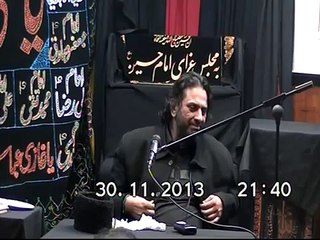 allama nasir abbas multan shaheed at imamia mission london on 30 11 2013