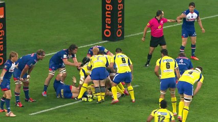 TOP14 - Grenoble - Clermont: Essai Thomas Domingo (CLE) - J24 - Saison 2014/2015
