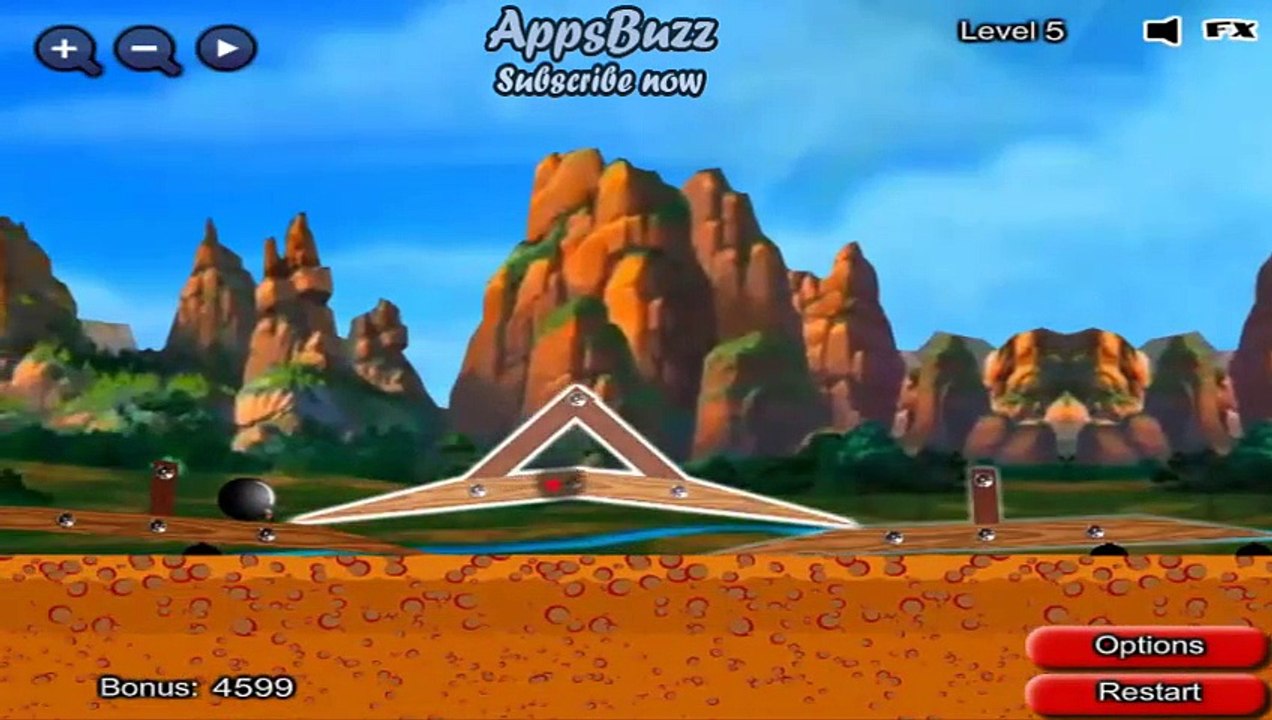Build the Bridge GamePlay Walkthrough 1080p