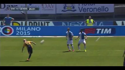 Goal Luca Toni - Chievo 1-2 Verona - 10-05-2015