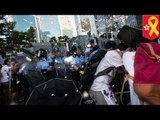 Hong Kong protests: Police unleash tear gas on pro-democracy protests