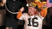 Browns fans ditch kids to tailgate Cleveland vs Baltimore game